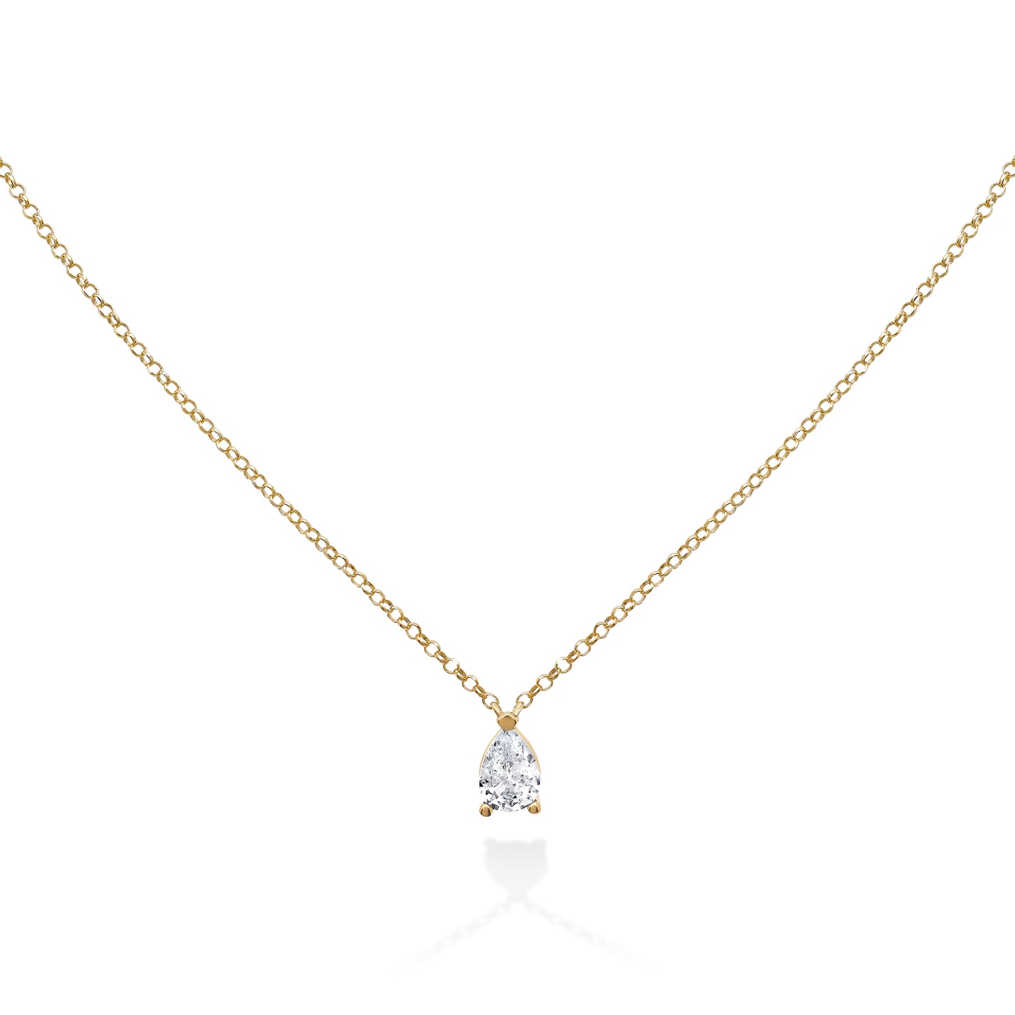 COLLANA LUMINEUSE con goccia
