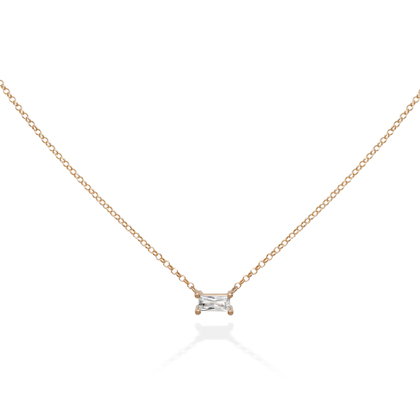 COLLANA LUMINEUSE con baguette