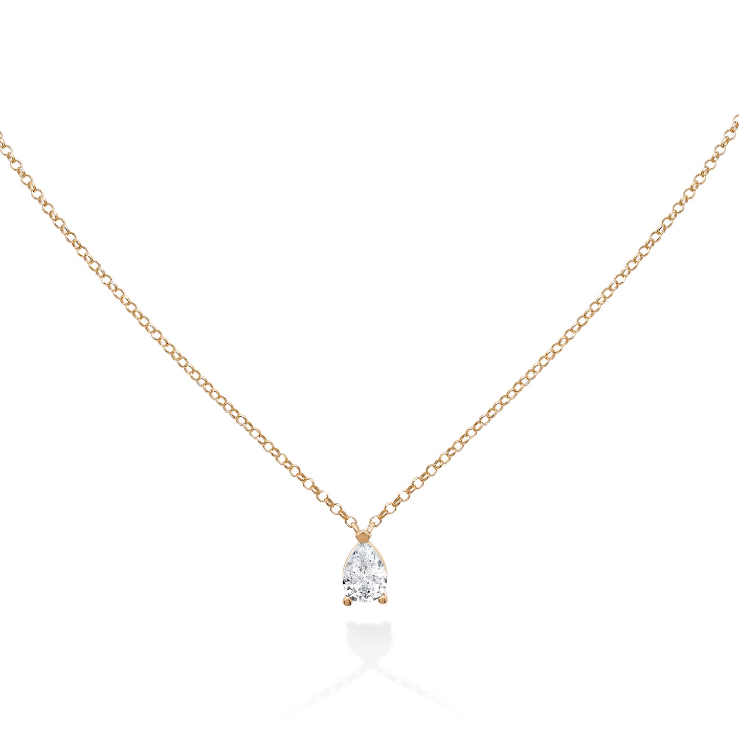 COLLANA LUMINEUSE con goccia