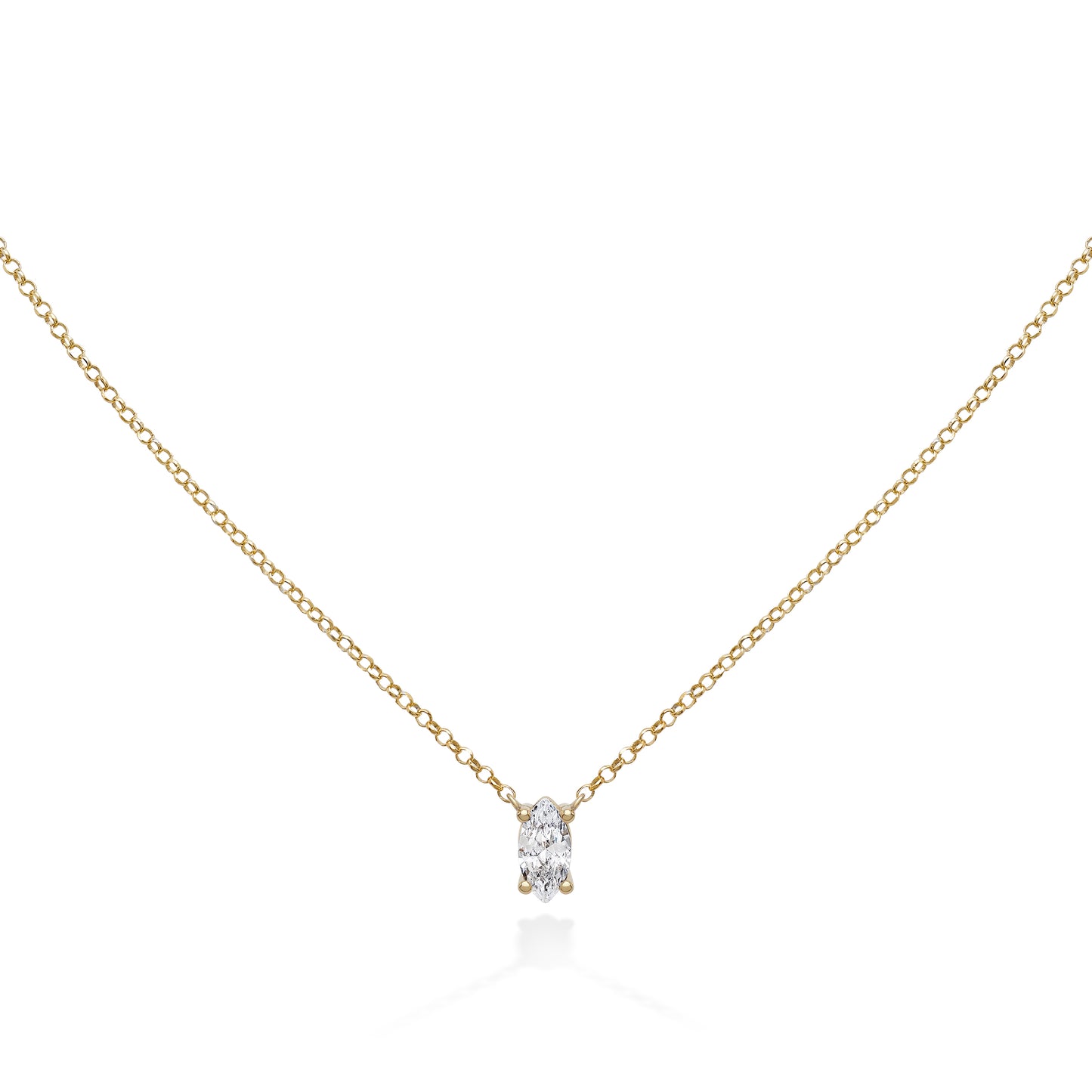 COLLANA LUMINEUSE con marquise