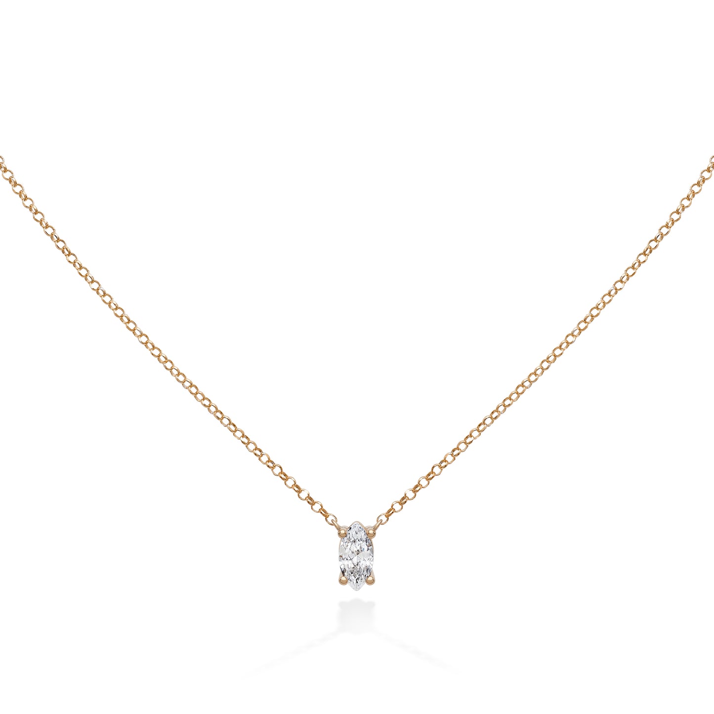 COLLANA LUMINEUSE con marquise