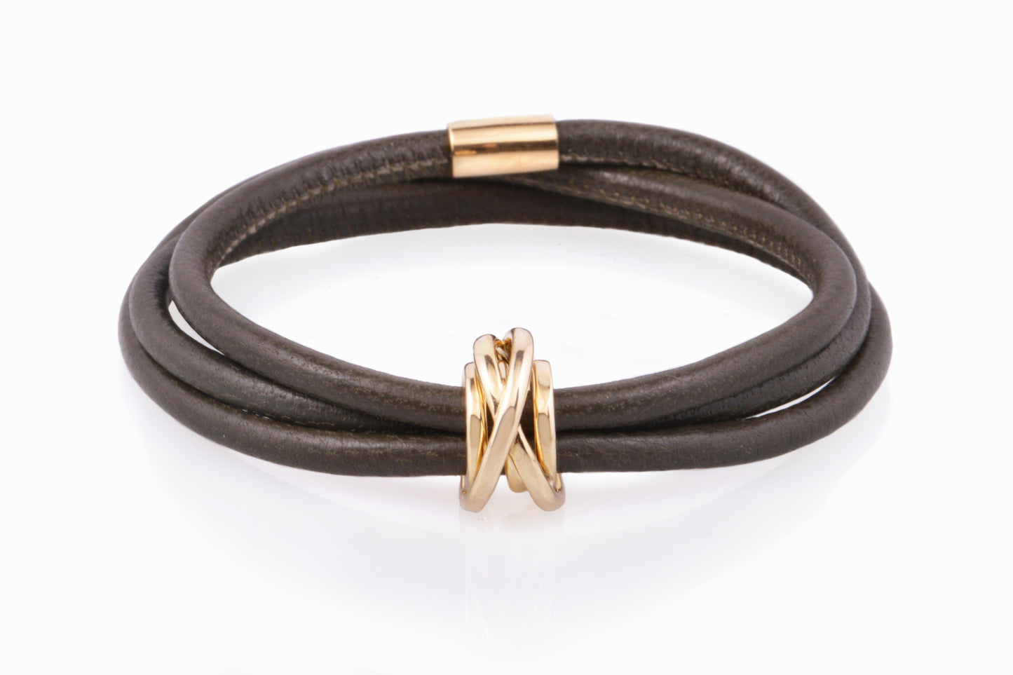 BRACCIALE TOURBILLON CON NAPPA V. MILITARE